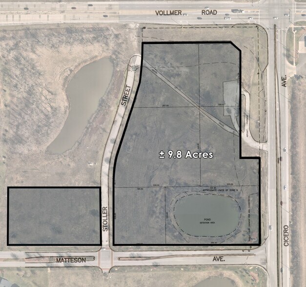 More Photos Of SWC Vollmer Rd & Cicero Ave, Matteson Land For Sale