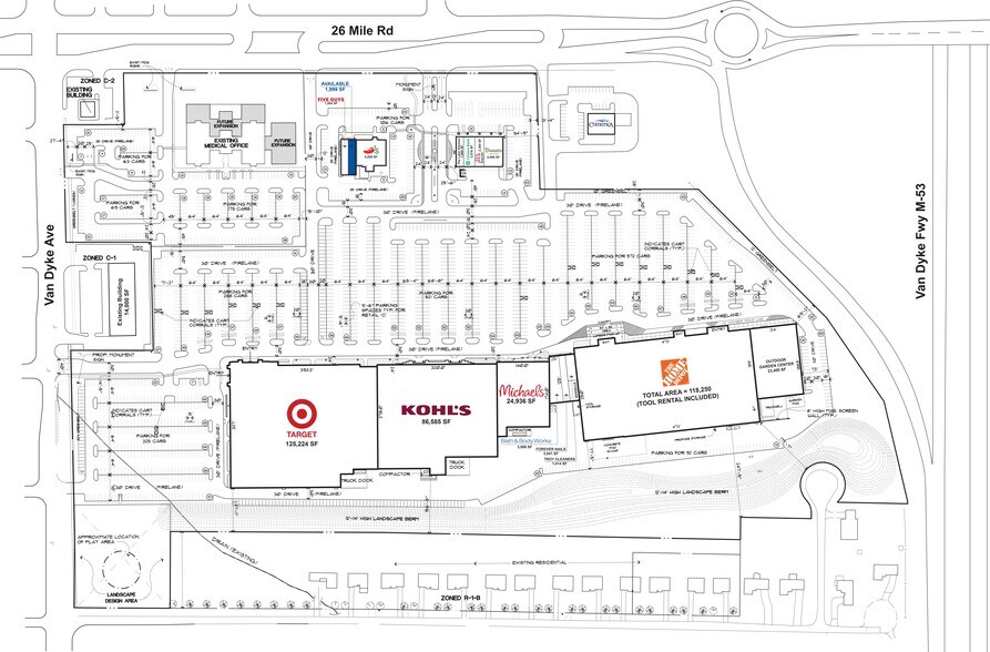 Primary Photo Of 8200-8760 Twenty Six Mile Rd, Shelby Township Unknown For Lease