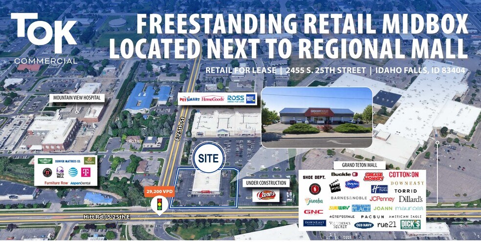 More Photos Of 2455 E 25th St, Idaho Falls General Retail For Lease