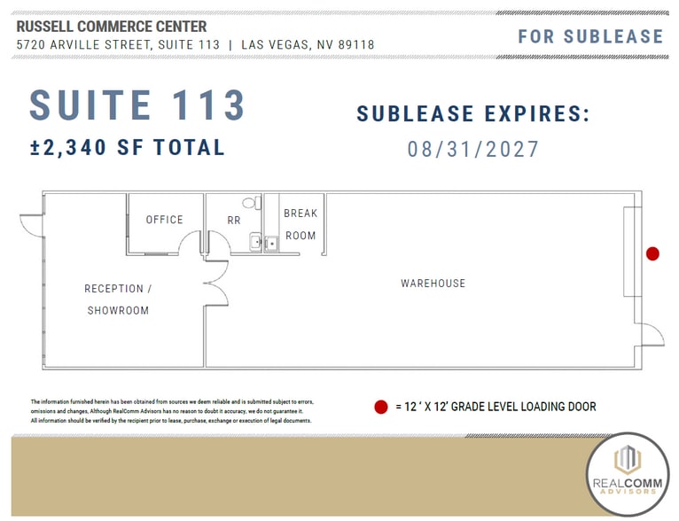 More Photos Of 5720 Arville St, Las Vegas Warehouse For Lease
