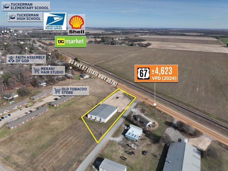 More Photos Of 1408 Highway 67 S, Tuckerman Freestanding For Sale