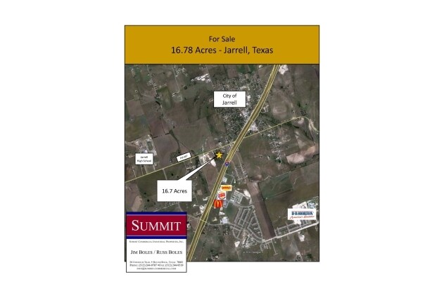 More Photos Of I-35 @ FM-487, Jarrell Land For Sale