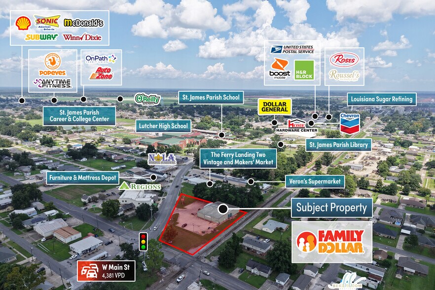 More Photos Of 1991 W Main St, Lutcher Freestanding For Sale