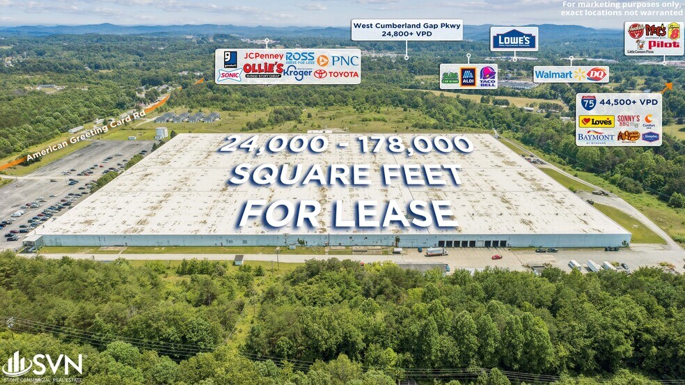 Primary Photo Of 302 American Greeting Card Rd, Corbin Warehouse For Lease