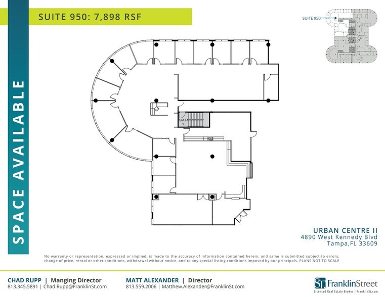 More Photos Of 4830 W Kennedy Blvd, Tampa Unknown For Lease