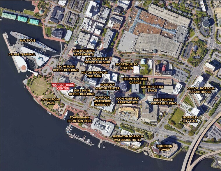 More Photos Of 101 W Main St, Norfolk Office For Lease