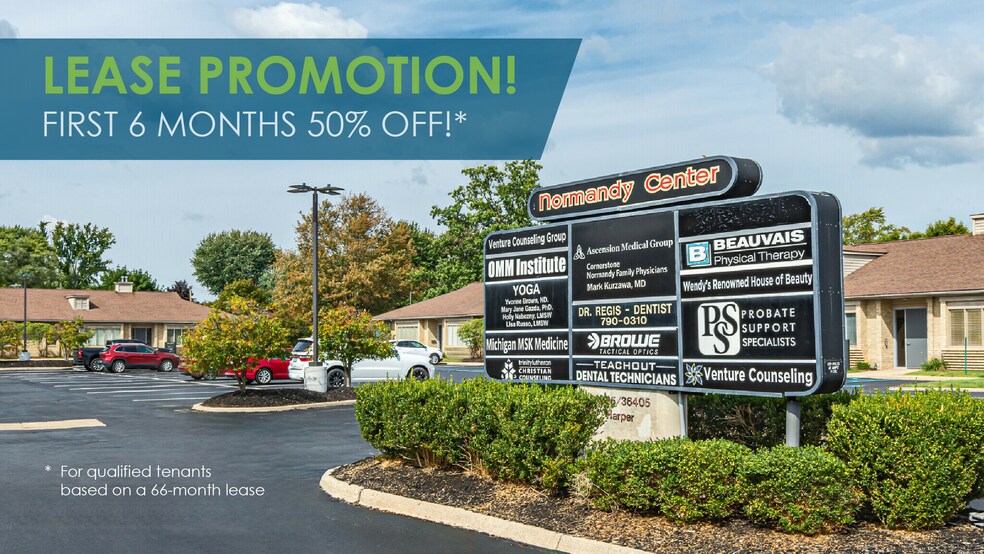 Primary Photo Of 36385-36405 Harper Ave, Clinton Township Medical For Lease