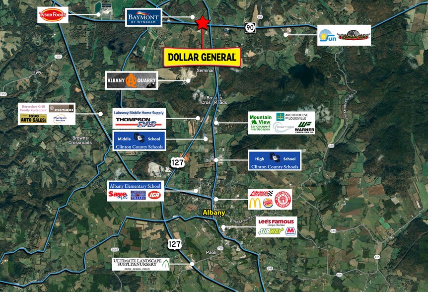 More Photos Of 225 Highway 90, Albany Convenience Store For Sale