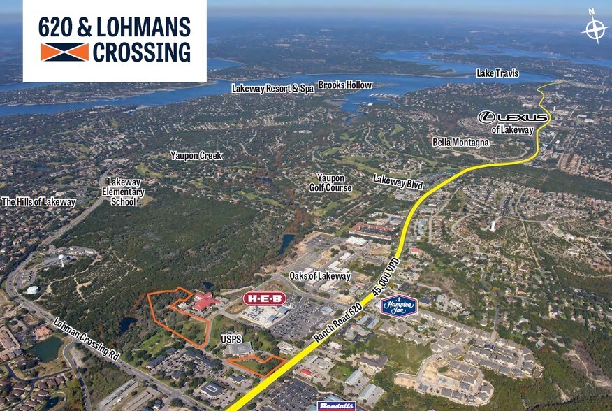 Primary Photo Of FM 620 & Birrell St, Lakeway Land For Sale