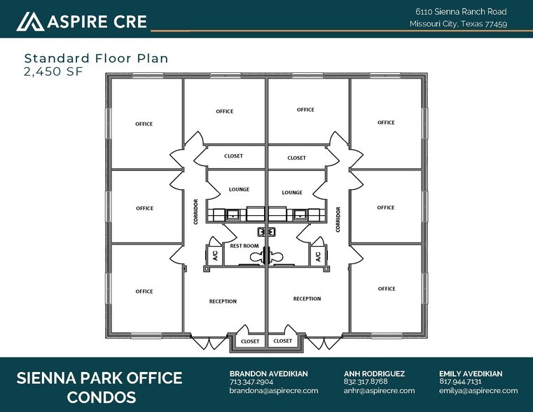 More Photos Of 6110 Sienna Ranch, Missouri City Medical For Sale
