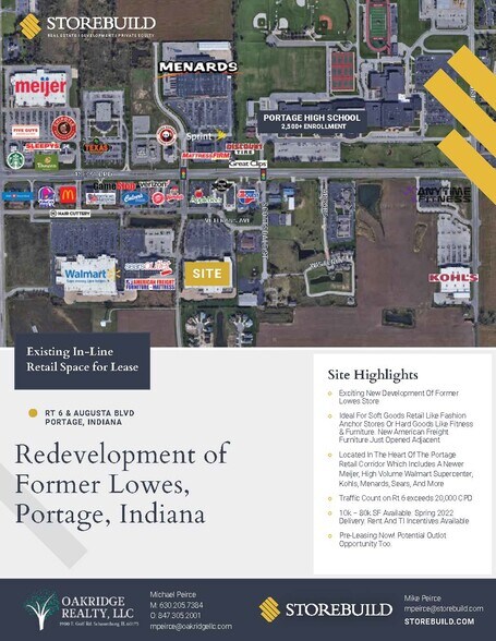Primary Photo Of 6221 US-6, Portage Freestanding For Lease