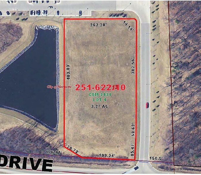 More Photos Of 3400 University Dr, Marinette Land For Sale