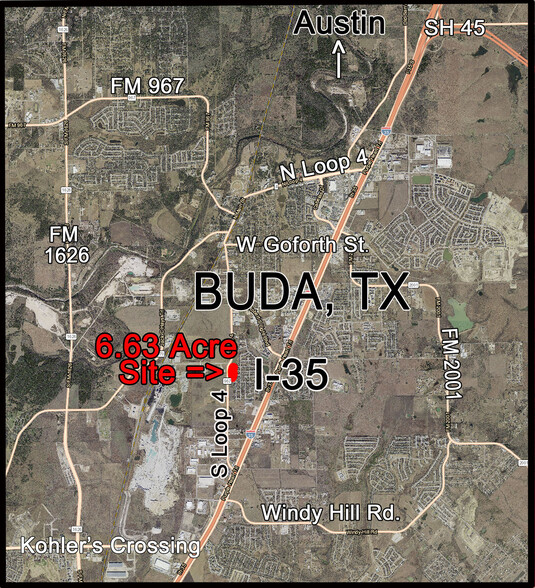 Primary Photo Of 2099 S Loop 4, Buda Land For Sale