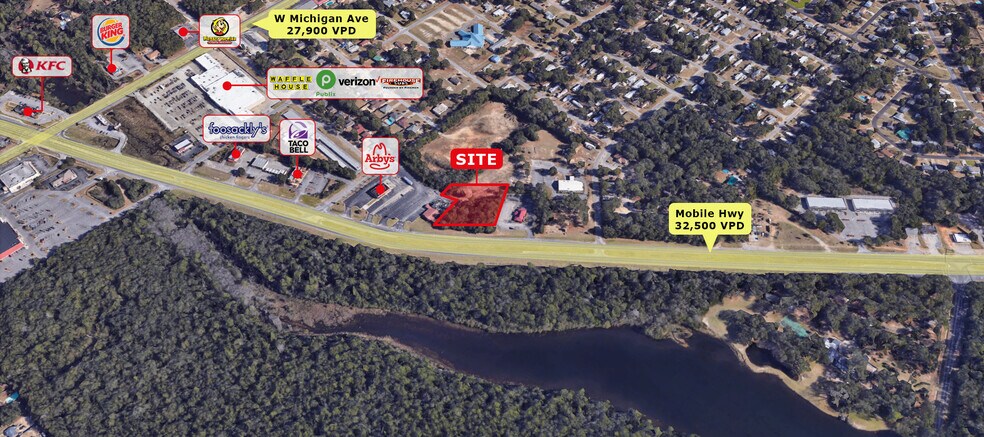 More Photos Of 5400-Blk Mobile Hwy, Pensacola Land For Sale