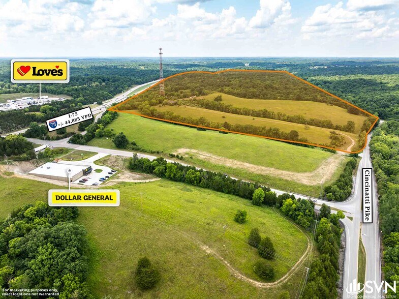 More Photos Of Sadieville Land Parcel 1 - 171 Acres, Sadieville Land For Sale