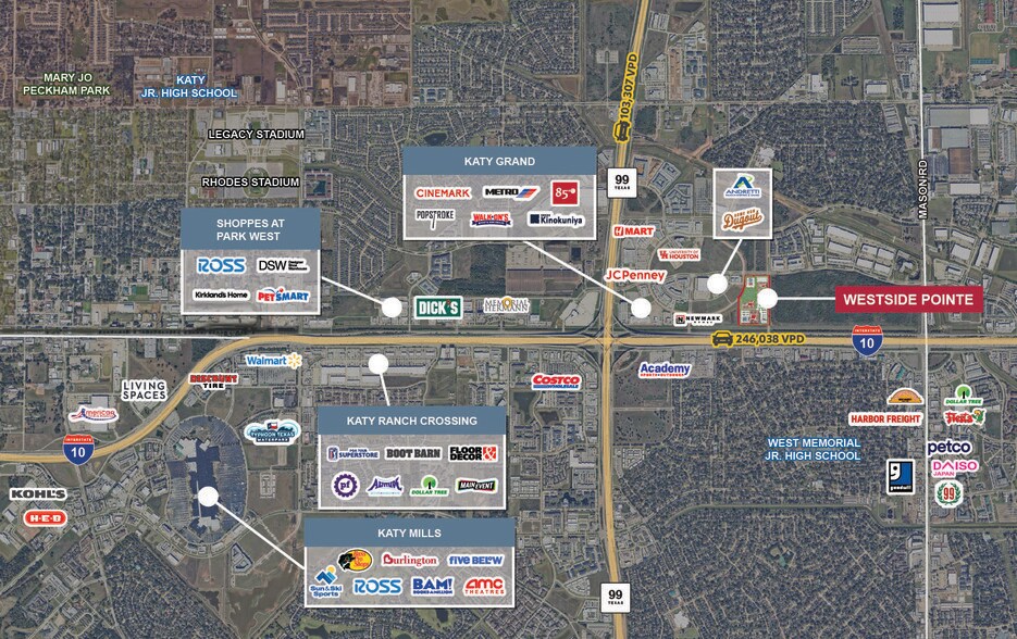 More Photos Of Westside Pky @ I-10, Katy Land For Lease