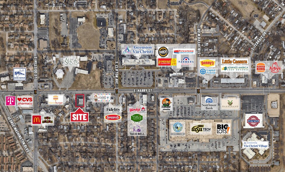 More Photos Of 3301 E Harry St, Wichita Storefront For Sale