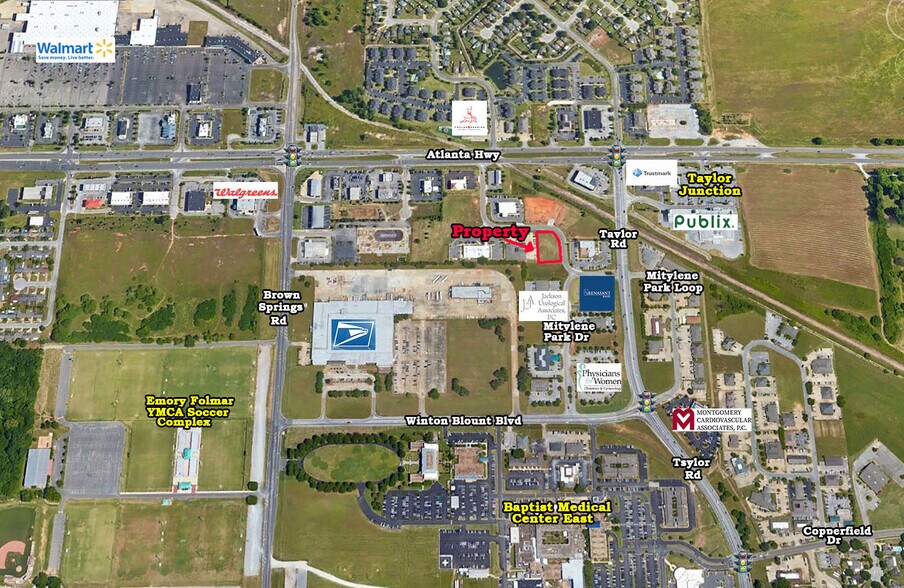 More Photos Of Atlanta Highway/Taylor Road, Montgomery Land For Sale