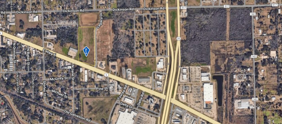 Primary Photo Of 500 Legacy dr, Alvin Land For Sale