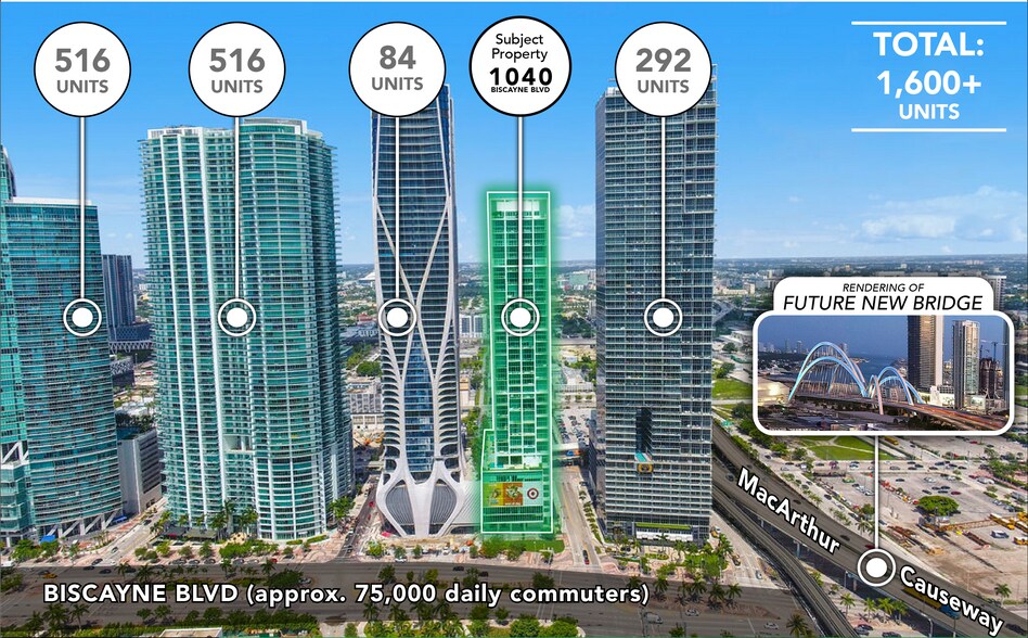 More Photos Of 1040 Biscayne Blvd, Miami Apartments For Sale