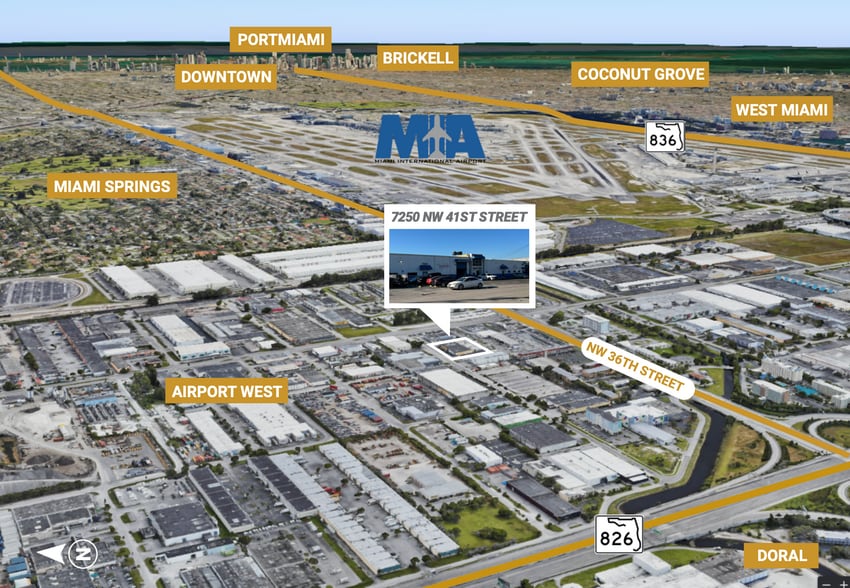 Primary Photo Of 7250 NW 41st St, Miami Warehouse For Lease