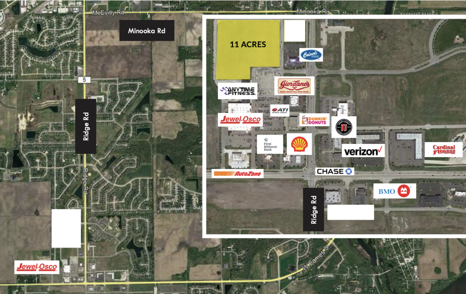 More Photos Of 2051 Ridge Rd, Minooka Land For Sale