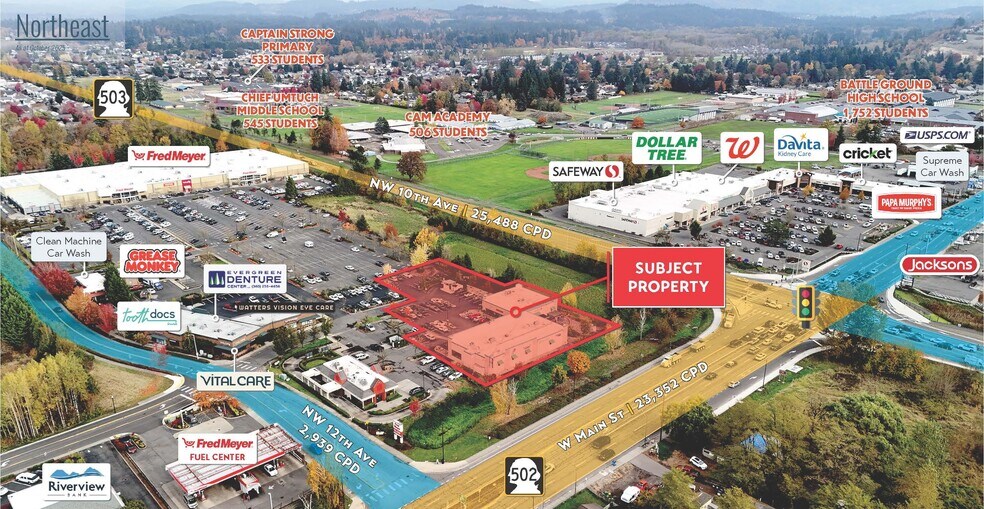 More Photos Of 11 NW 12th Ave, Battle Ground Storefront For Sale