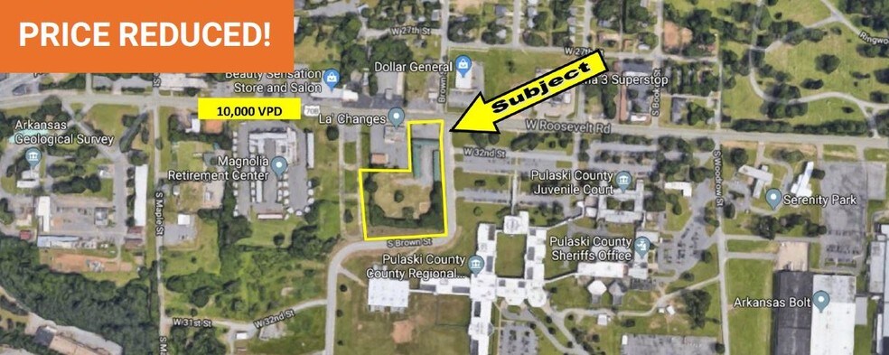 More Photos Of 3301 W Roosevelt Rd, Little Rock Land For Sale