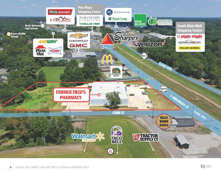 More Photos Of 1190 S Arkansas St, Springhill Drugstore For Sale