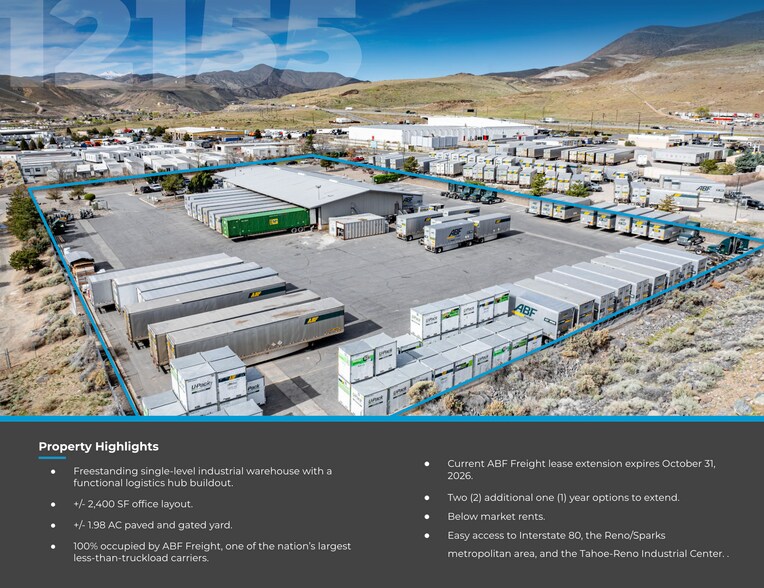 More Photos Of 12155 Truckee Canyon Ct, Sparks Truck Terminal For Sale