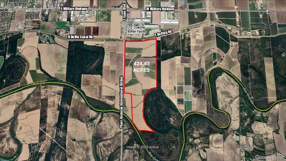 More Photos Of 271.62 Acs on West side of Pharr Intl. Bridge, Pharr Land For Sale