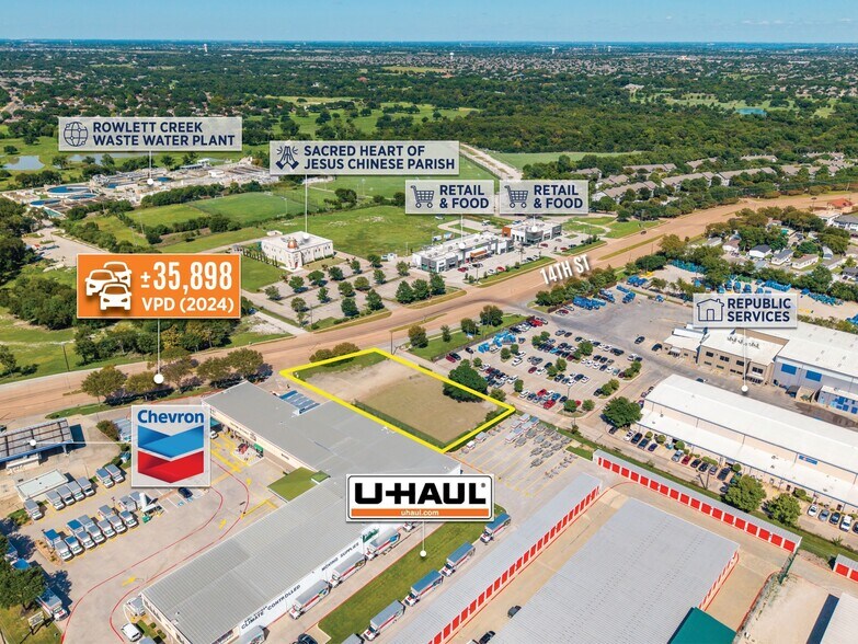 More Photos Of 4120 14th St, Plano Land For Lease