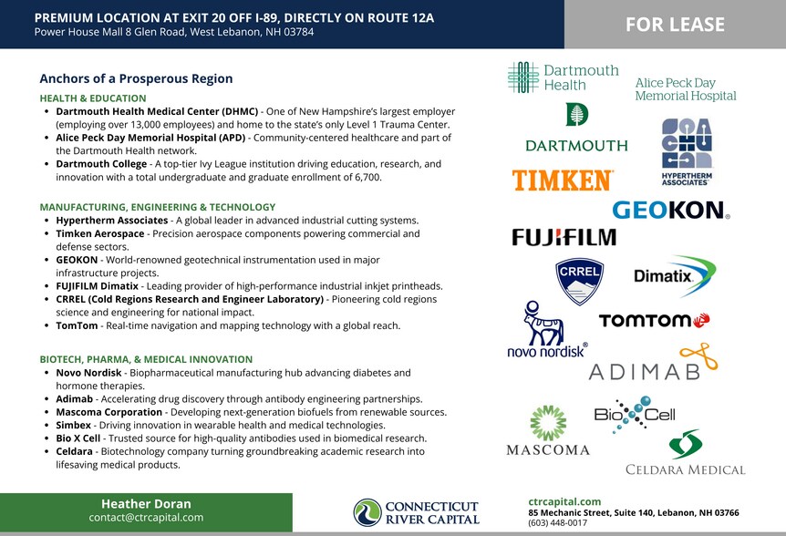 More Photos Of 8 Glen Rd, West Lebanon Unknown For Lease