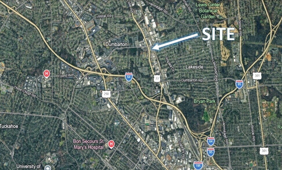More Photos Of 7001 Staples Mill Rd, Richmond Land For Lease