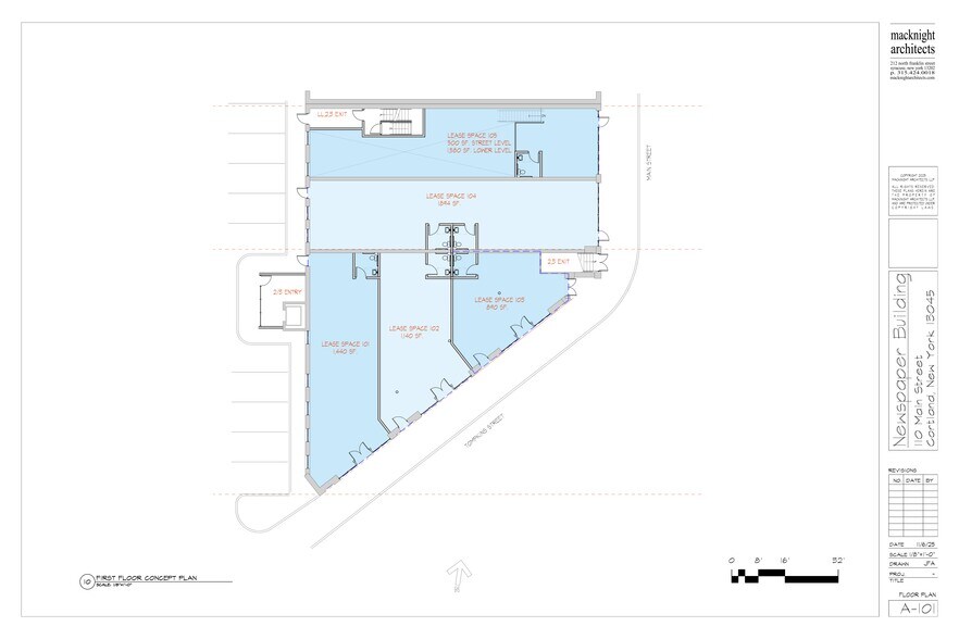 More Photos Of 110 Main St, Cortland Storefront Retail Office For Lease