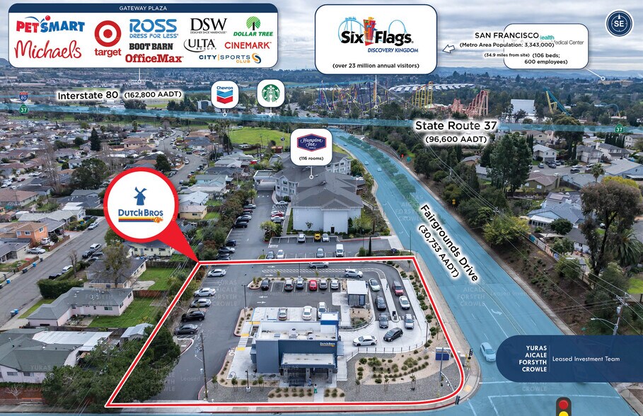 More Photos Of 1598 Fairgrounds Dr, Vallejo Fast Food For Sale