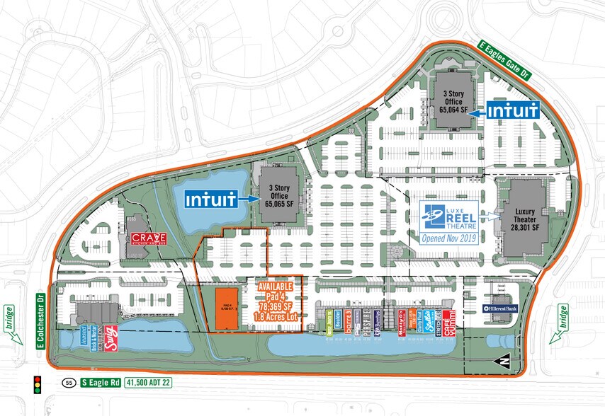 More Photos Of Eagle Rd, Eagle Unknown For Lease