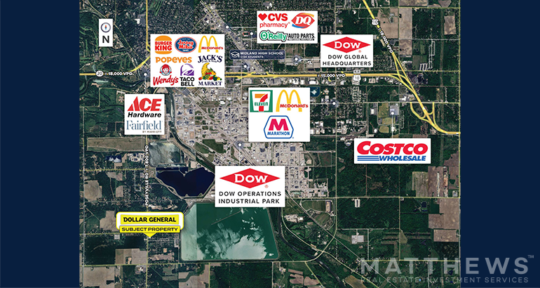 More Photos Of 1289 S Poseyville Rd, Midland General Retail For Sale