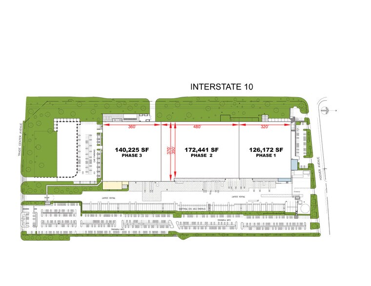 More Photos Of 6750 N Desert Blvd, El Paso Distribution For Lease