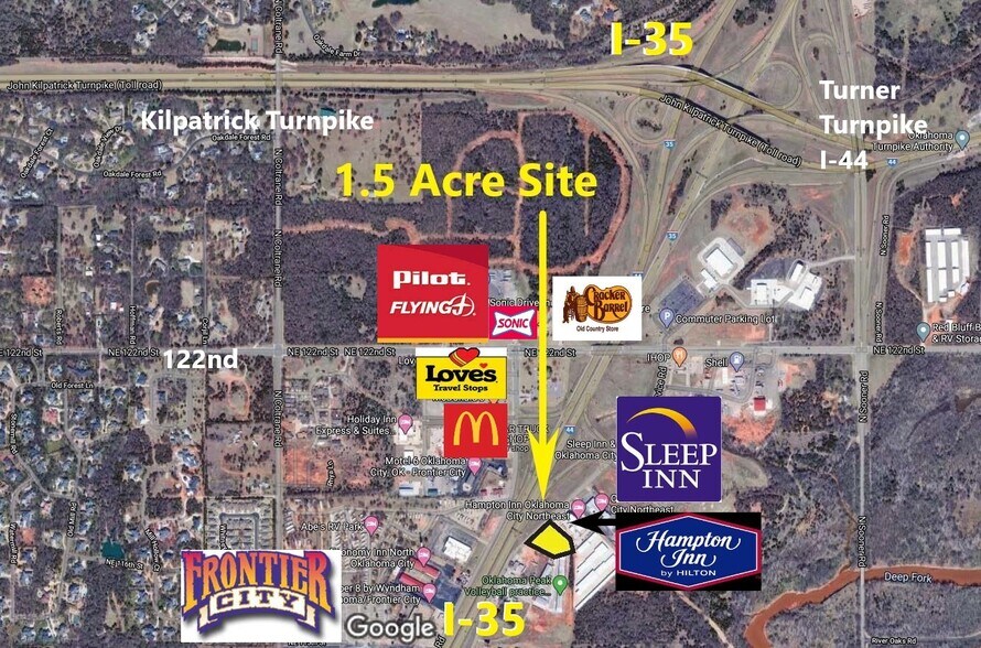 Primary Photo Of 11800 N Interstate 35, Oklahoma City Land For Sale