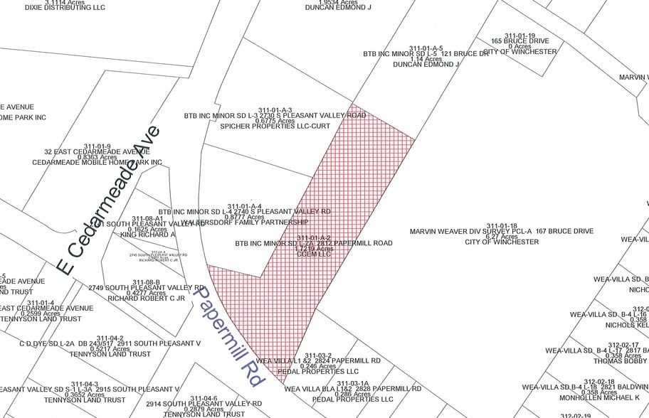 More Photos Of 2812 Papermill Rd, Winchester Land For Sale
