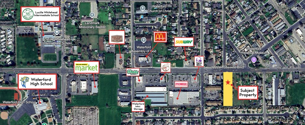 More Photos Of 12224 Yosemite Blvd, Waterford Land For Lease