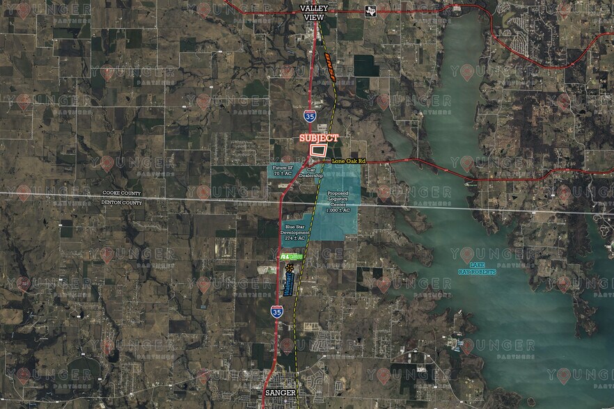 More Photos Of 12711 I-35 S, Valley View Land For Sale