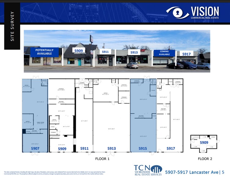 More Photos Of 5907-5917 E Lancaster Ave, Fort Worth Storefront Retail Office For Lease