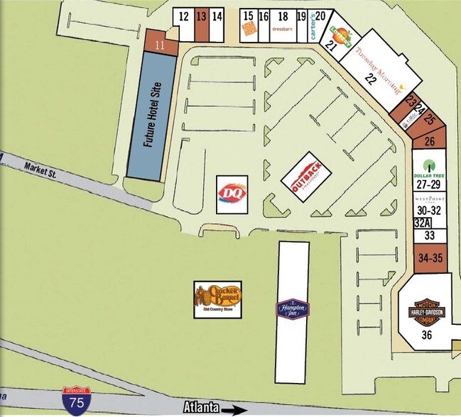 More Photos Of 1001 Market St, Dalton General Retail For Lease