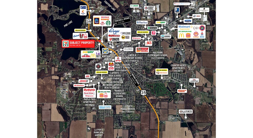 More Photos Of 201 Pine Lake Ave, La Porte Convenience Store For Sale