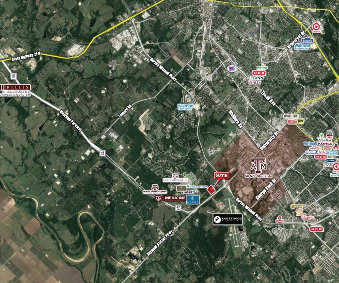 Primary Photo Of 4098 Raymond Stotzer Pky, College Station Land For Sale