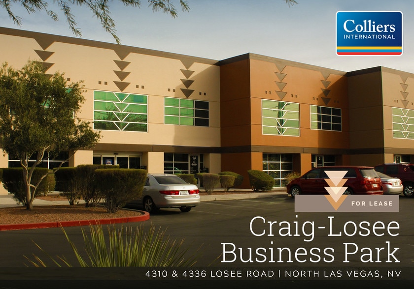 4310 Losee Rd, North Las Vegas, NV 89030 Industrial For Lease