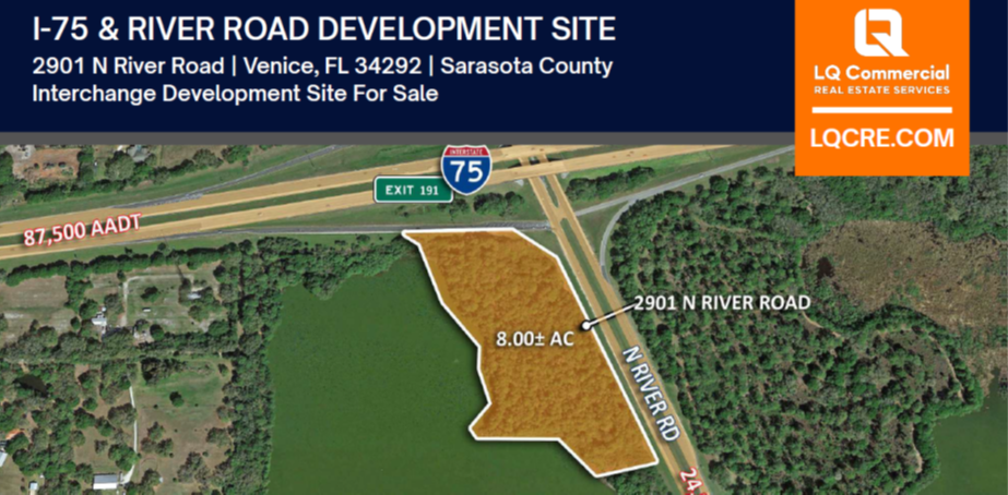 Primary Photo Of 2901 N River Rd, Venice Land For Sale