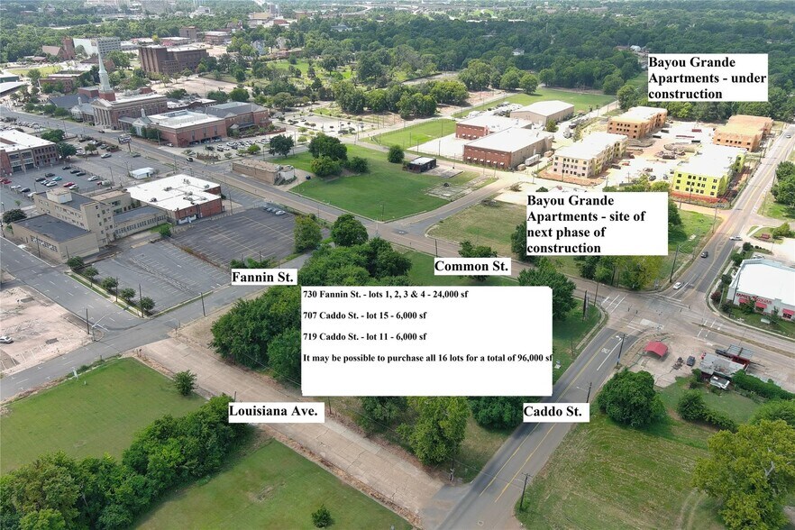 More Photos Of 730 Fannin St, Shreveport Land For Sale